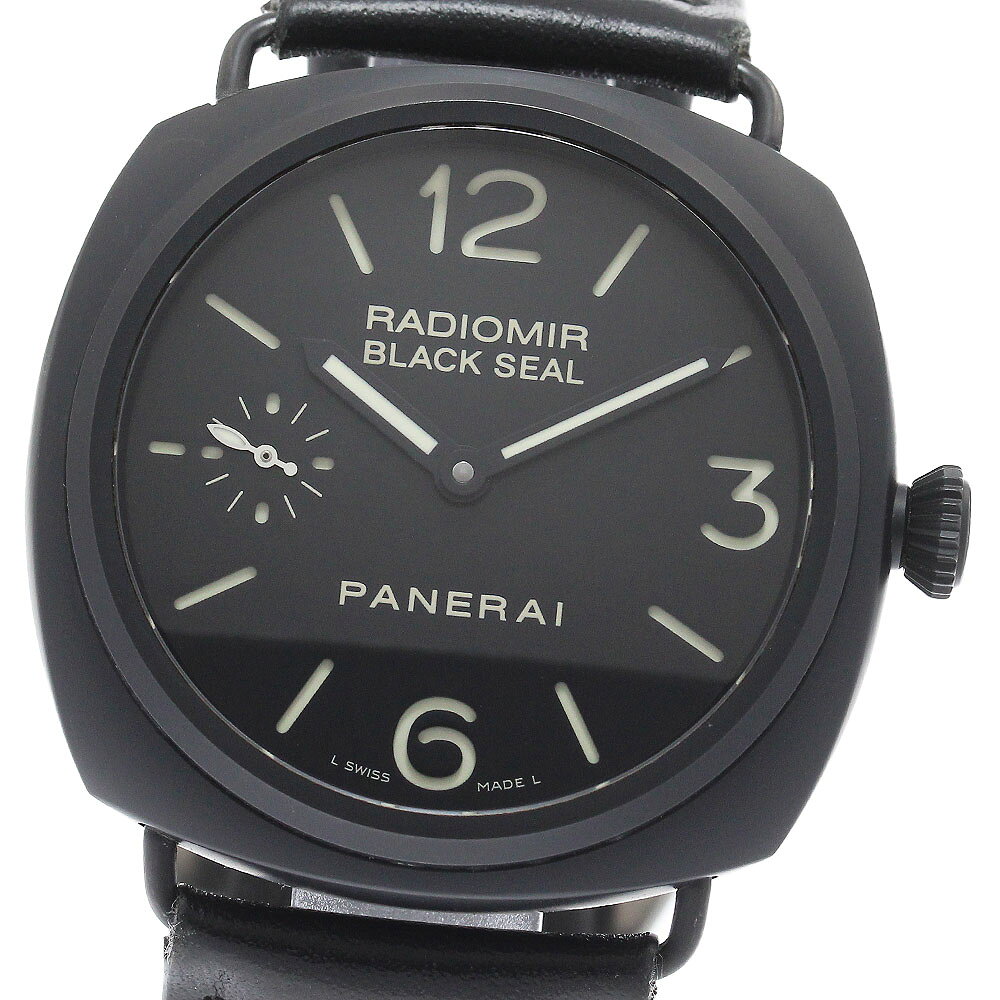 パネライ PANERAI PAM00292 ラジオミール ブラックシール スモールセコンド 手巻き  ...