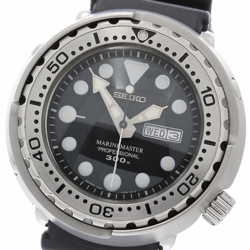 セイコー SEIKO SBBN017/7C46-0AC0 マリンマスター デイデイト クォーツ メン ...