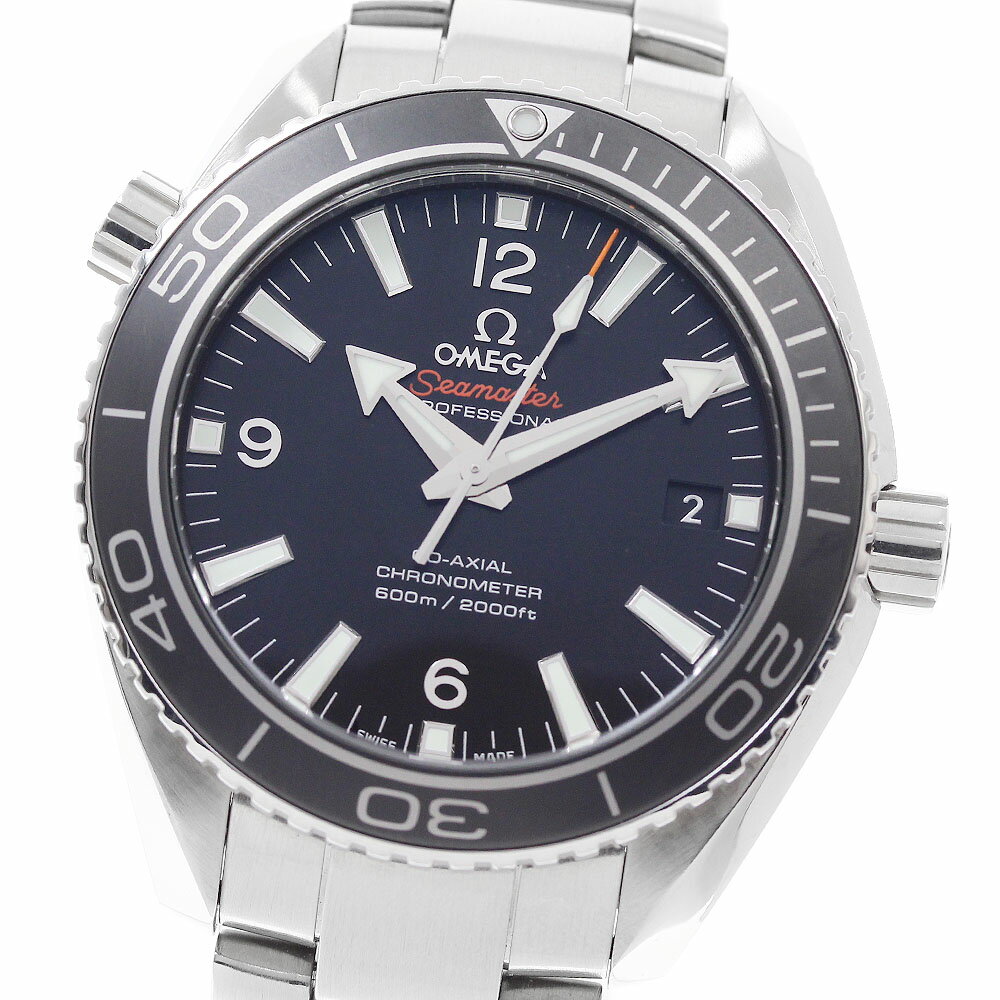 オメガ OMEGA 232.30.42.21.01.001 シーマスター プラネットオーシャン デイト 自動巻き メンズ 良品 保証書付き_962018【中古】
