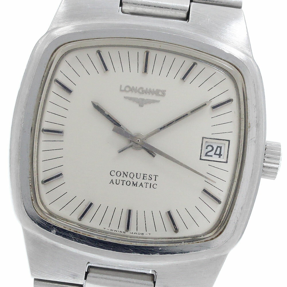 訳あり ロンジン LONGINES コンクエスト ヴィンテージ デイト 自動巻き メンズ _950309【中古】