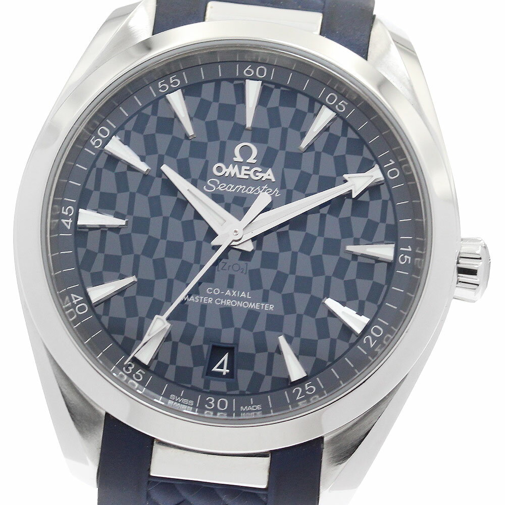 オメガ OMEGA 522.12.41.21.03.001 シーマスター アクアテラ 2020東京オリンピック 自動巻き メンズ 良品 箱・保証書付き_959484【中古】