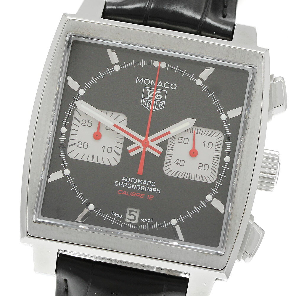 タグホイヤー TAG HEUER CAW2114.FC6177 モナコ レーシング クロノグラフ キャリバー12 自動巻き メンズ 美品 _959907【中古】