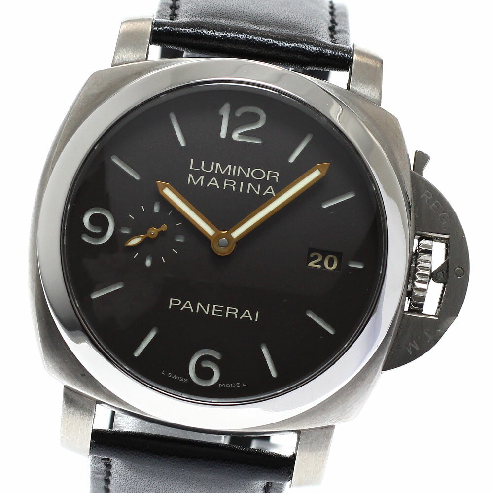 パネライ PANERAI PAM00351 ルミノールマリーナ1950 3デイズ デイト 自動巻き メンズ _960191【中古】