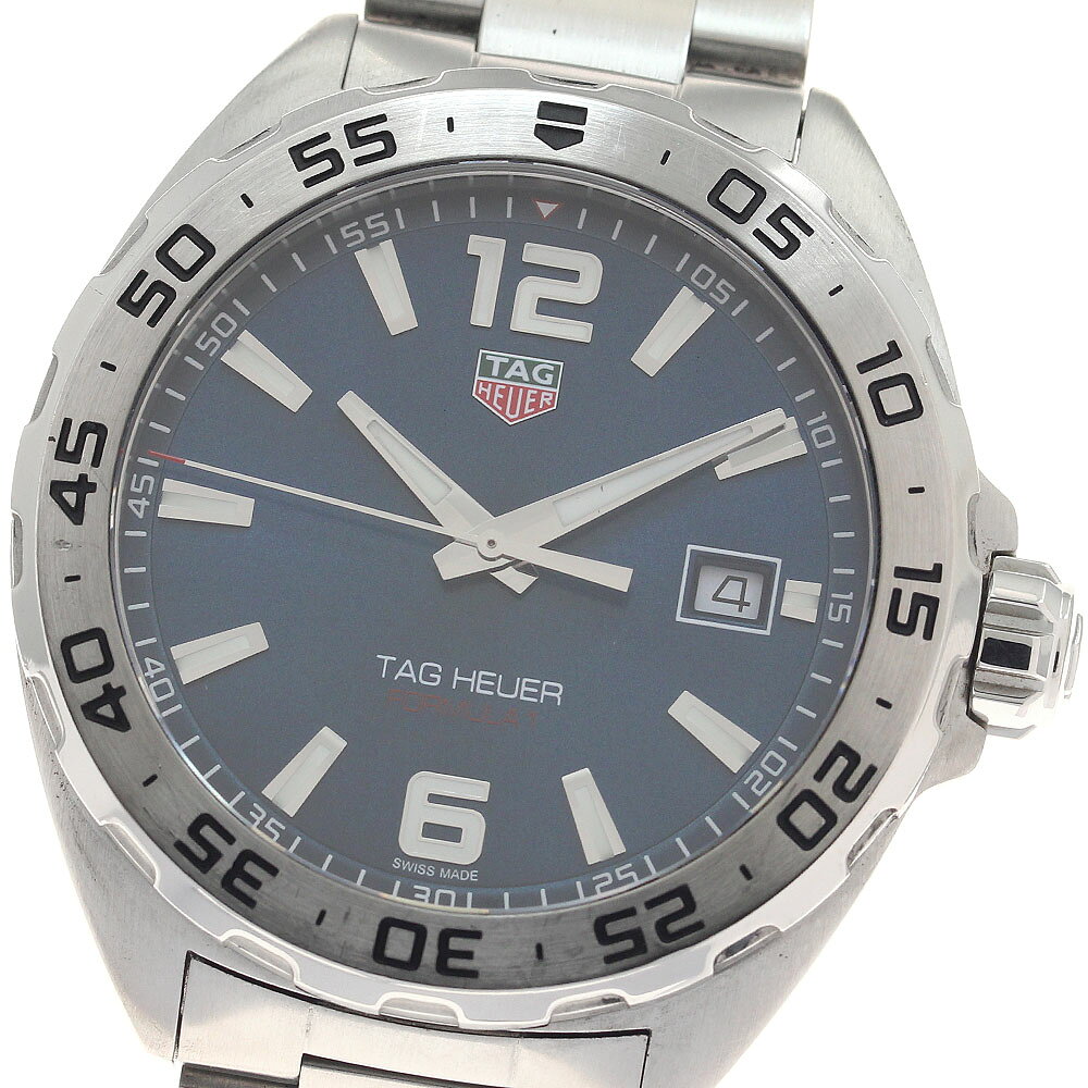 タグホイヤー TAG HEUER WAZ1118.BA0875 フォーミュラー1 デイト クォーツ メンズ 保証書付き_950546【中古】