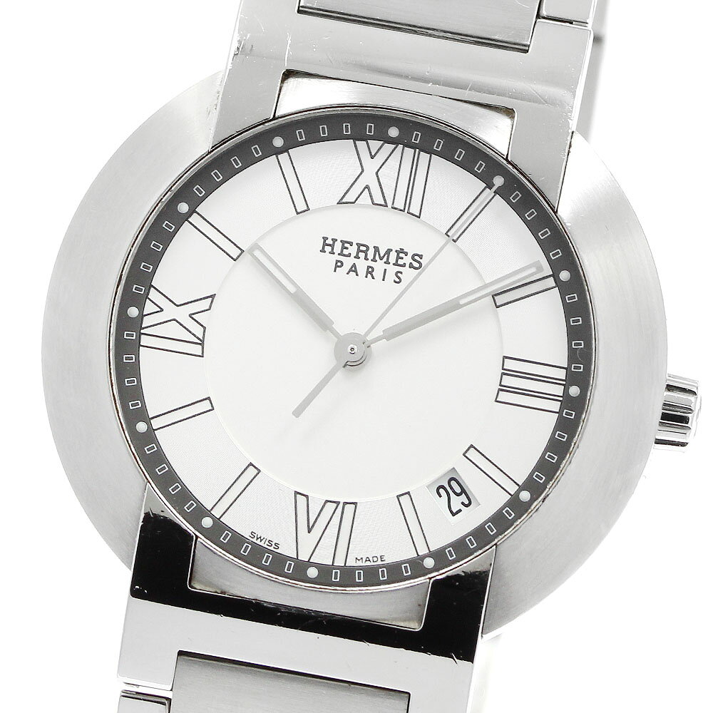 エルメス HERMES NO1.710 ノマード デイト オートクォーツ メンズ _953574【中古】