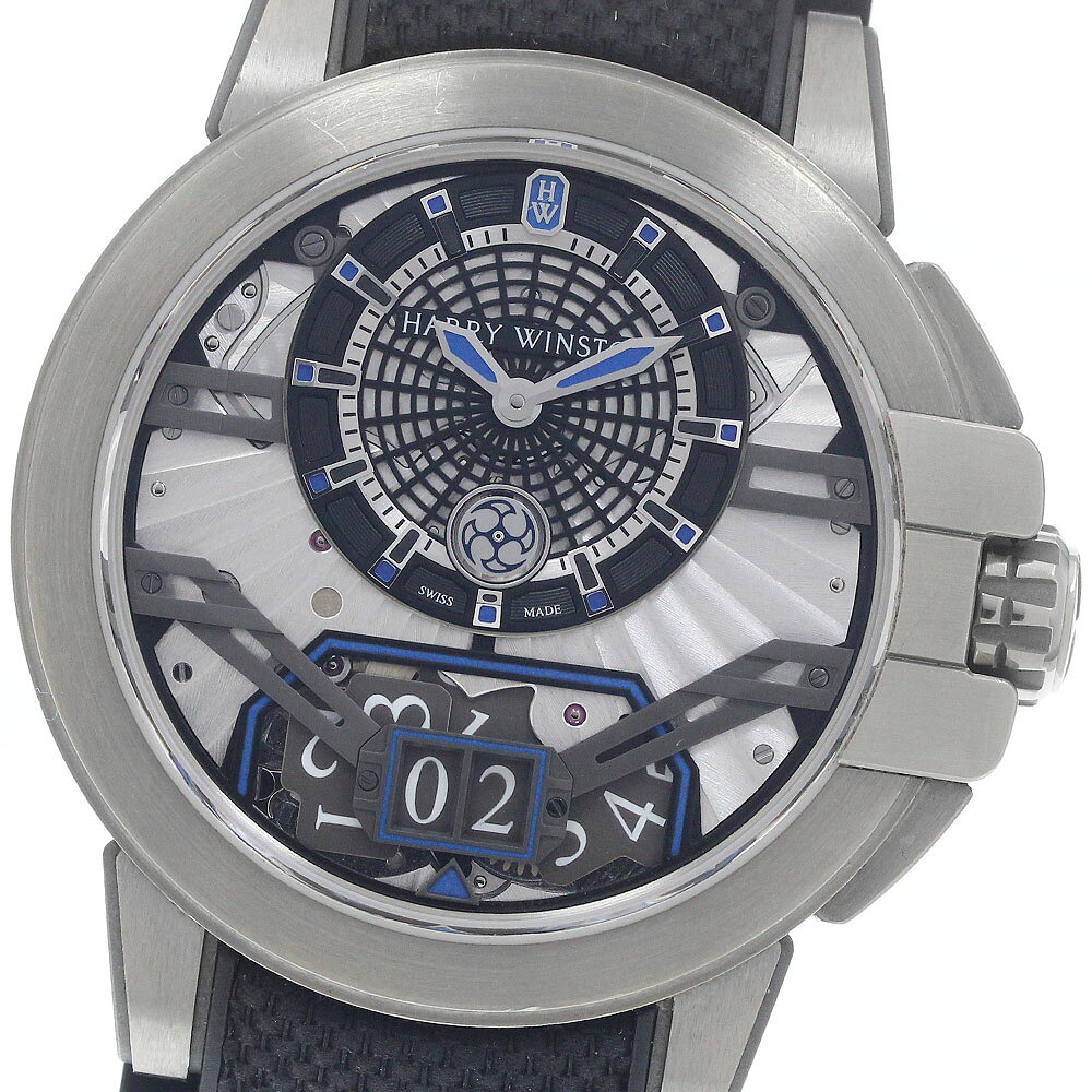 ハリーウィンストン HARRY WINSTON OCEABD42ZZ001 オーシャン プロジェクトZ11 世界限定300本 自動巻き メンズ 箱付き_959754【中古】