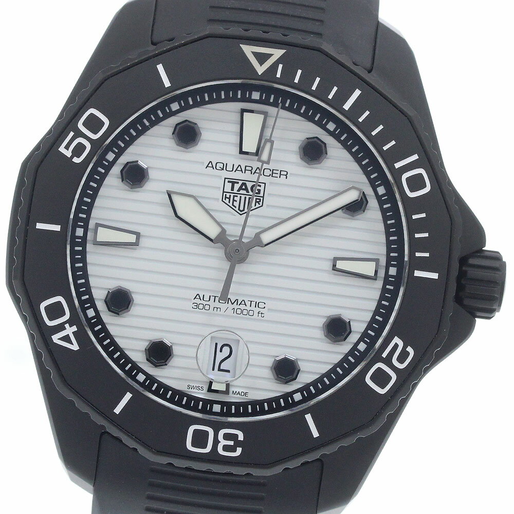 タグホイヤー TAG HEUER WBP201D アクアレーサー ナイトダイバー デイト 自動巻き メンズ 美品 _962013【中古】