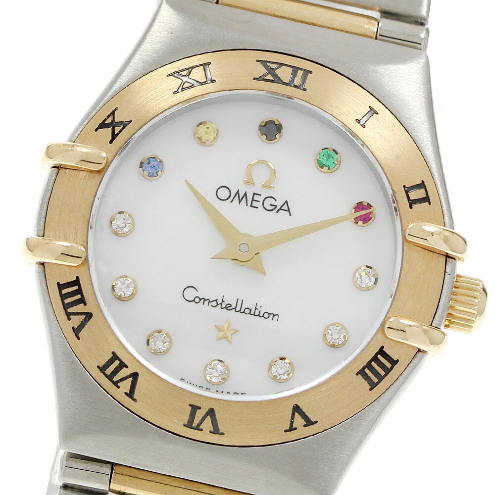 オメガ OMEGA 111.20.23.60.55.001 コンステレーション ミニ 北京オリンピック コレクション 2008本限定 クォーツ レディース 美品 _962085【中古】