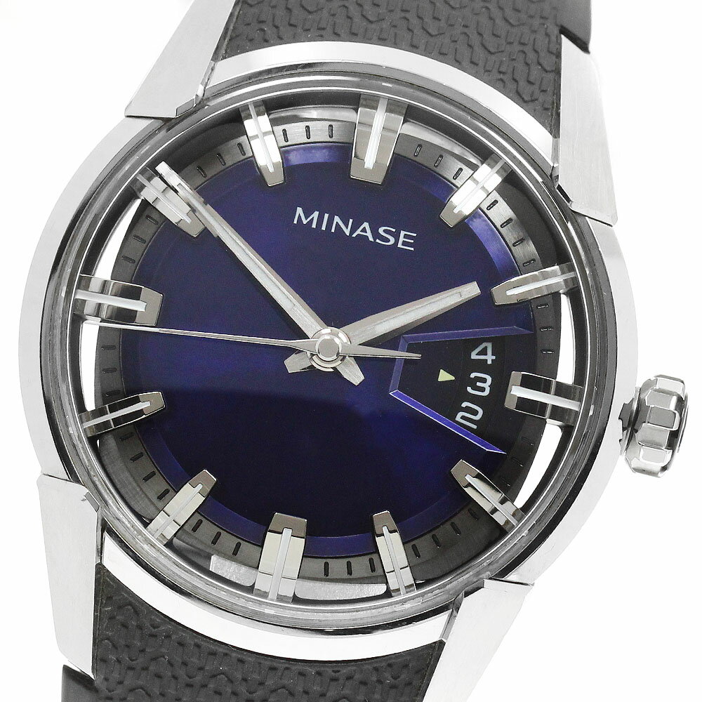 ミナセ MINASE VM04-R01SD ディヴァイド ヒズ シリーズ デイト 自動巻き メンズ 箱・保証書付き_962164【中古】