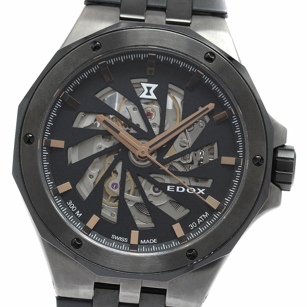 エドックス EDOX 85304 デルフィン オリジナル メカノ リミテッドエディション 自動巻き メンズ 保証書付き_962248【中古】