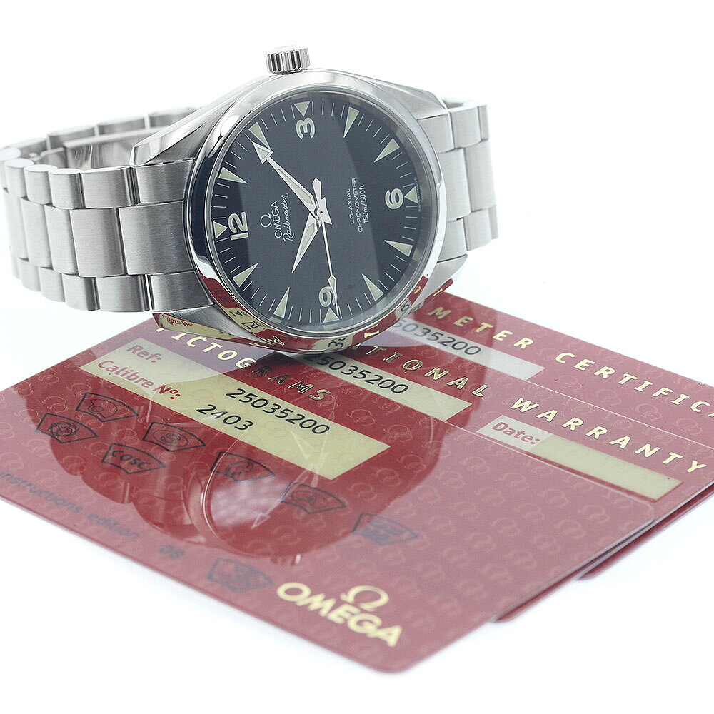 オメガ OMEGA 2503.52 シーマスター アクアテラ レイルマスター 自動巻き メンズ 良品 保証書付き_962331 closer01-10265614 CLOSER サンプル画像2
