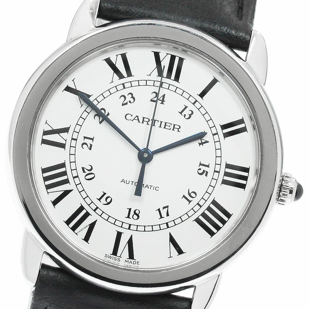 Rakuten - カルティエ CARTIER WSRN0021 ロンドソロ ドゥ カルティエ 36mm 自動巻き メンズ _960371【中古】