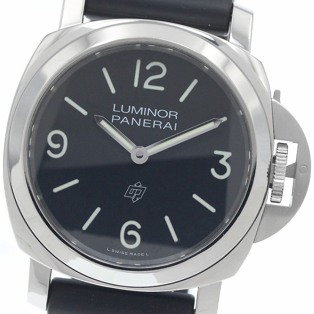 パネライ PANERAI PAM01086 ルミノール ベース ロゴ 44mm 手巻き メンズ 保証書付き_961997【中古】