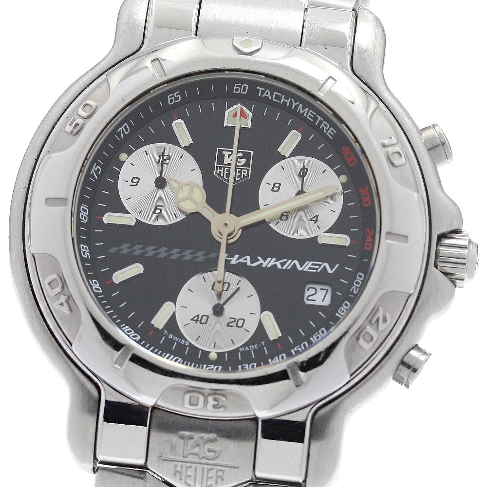 タグホイヤー TAG HEUER CH1114 6000シリーズ ミカ・ハッキネンモデル クロノグラフ クォーツ メンズ _951074【中古】