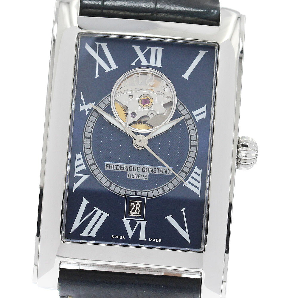 Rakuten - フレデリック・コンスタント FREDERIQUE CONSTANT FC-303/310/315X4C4/5/6 カレ ハートビート デイト 自動巻き メンズ 箱・保証書付_960082【中古】