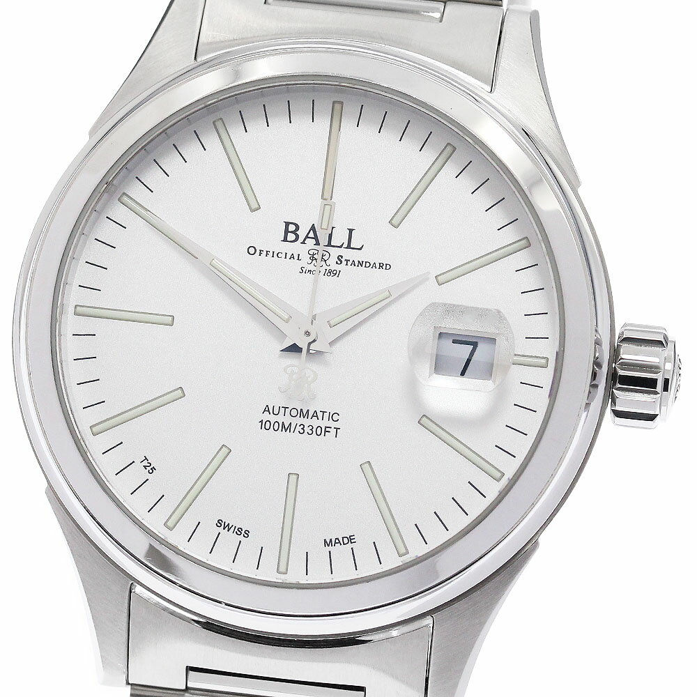 ボールウォッチ BALLWATCH NM2188C-S5J-WH ストークマン エンタープライズ デイト 自動巻き メンズ 箱・保証書付き_961897【中古】