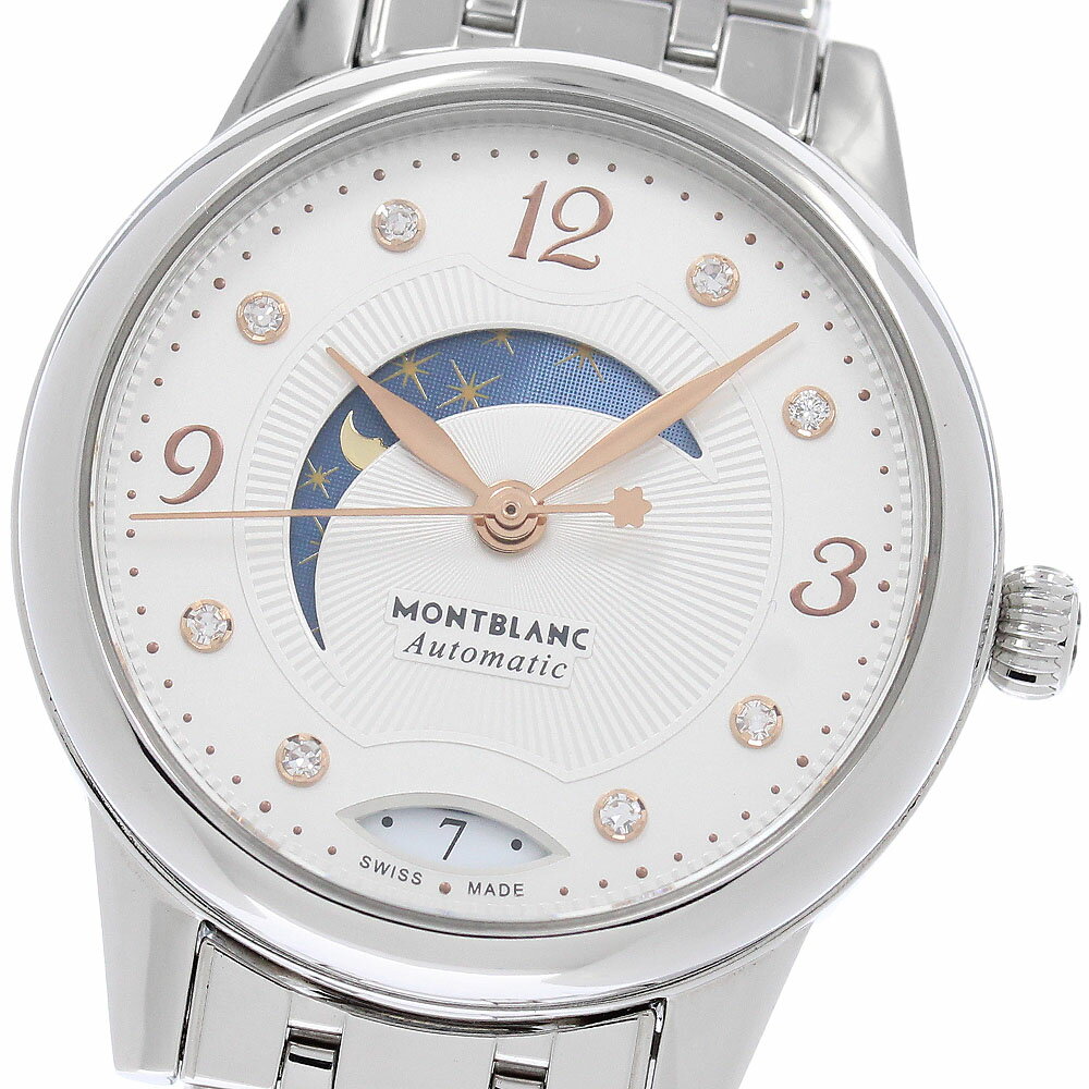モンブラン MONTBLANC 119934 ボエム デイ＆ナイト 8Pダイヤ 自動巻き レディース 良品 _962523【中古】