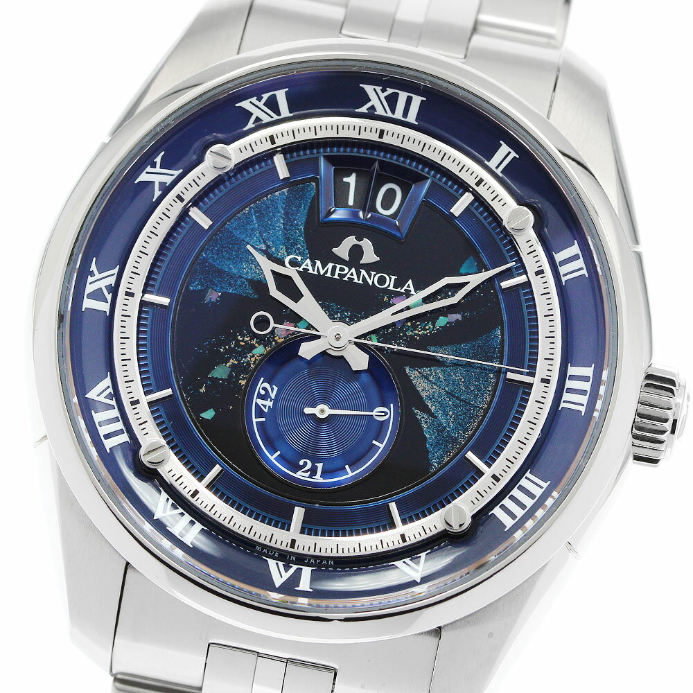 シチズン CITIZEN NZ0000-58L/Y513-A1BG501 カンパノラ メカニカルコレクション 漆文字盤 自動巻き メンズ 良品 箱・保証書付き_953506【中古】