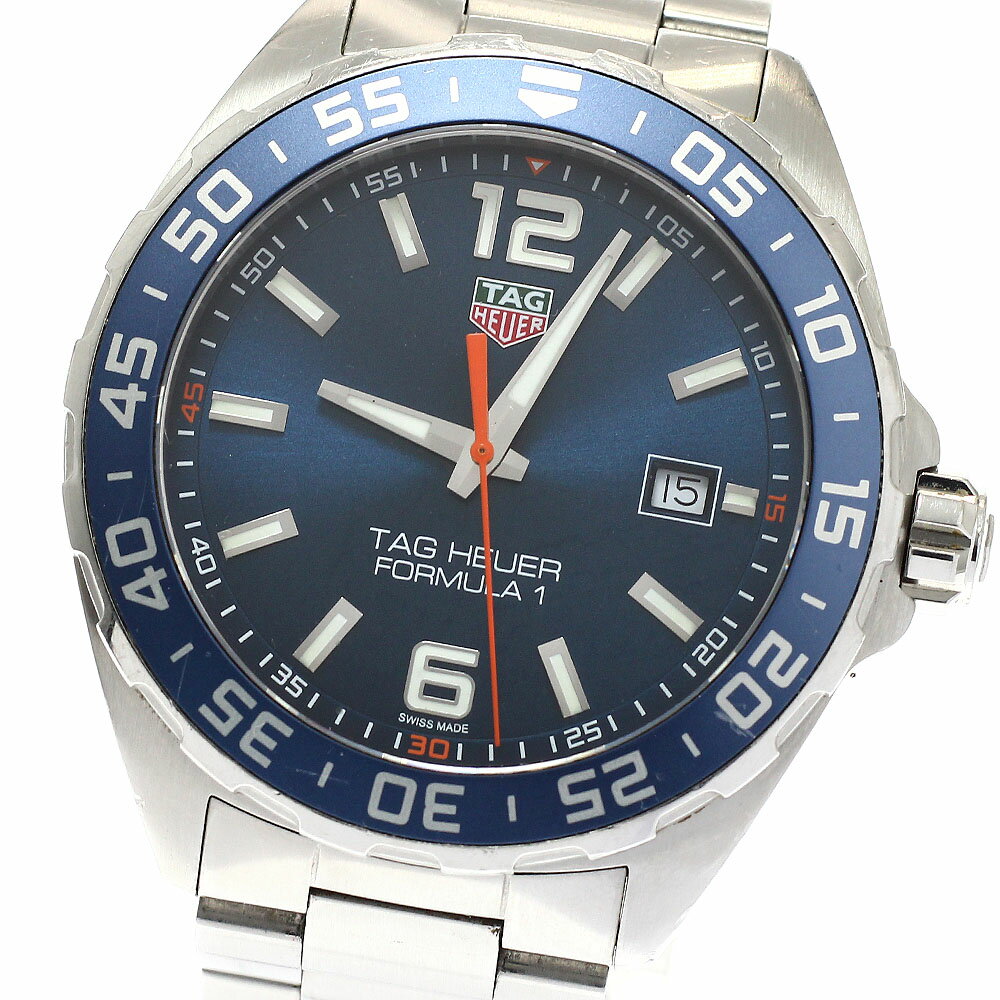 訳あり タグホイヤー TAG HEUER WAZ1010 フォーミュラー1 デイト クォーツ メンズ _955231【中古】