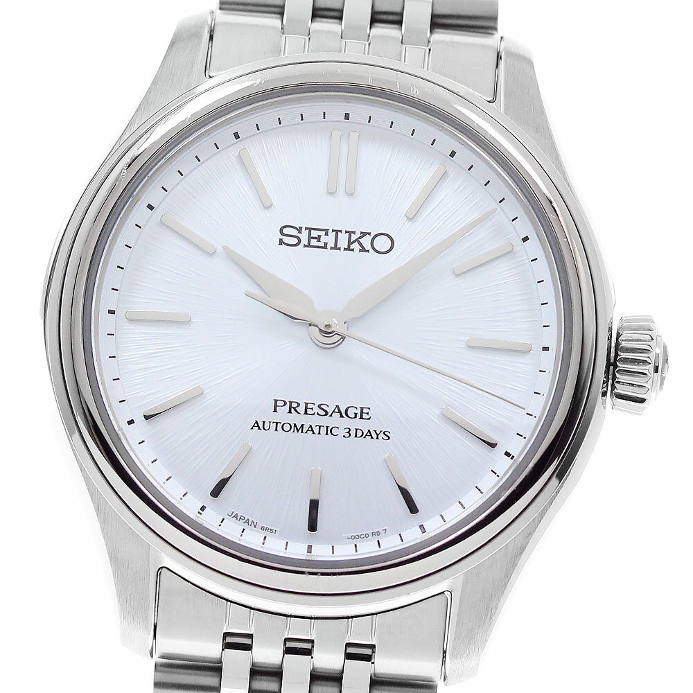 セイコー SEIKO SARX129/6R51-00D0 プレザージュ 自動巻き メンズ _955438【中古】