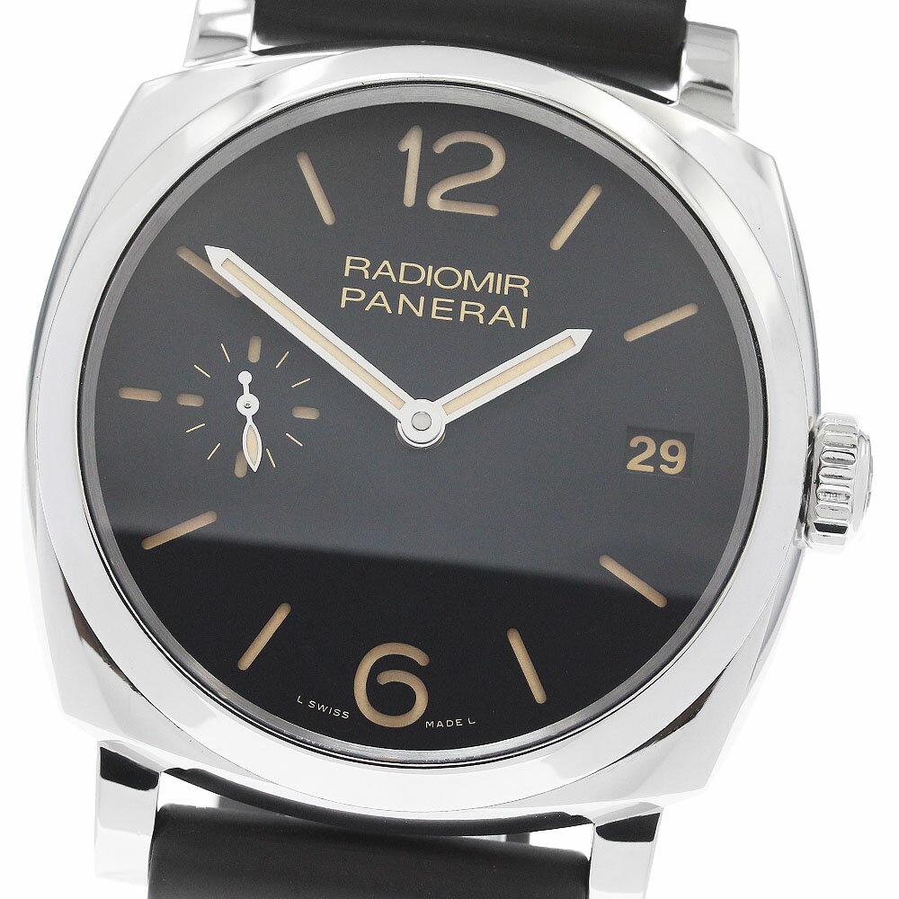 パネライ PANERAI PAM00514 ラジオミール 1940 3デイズ デイト 手巻き メンズ 良品 保証書付き_960441【中古】