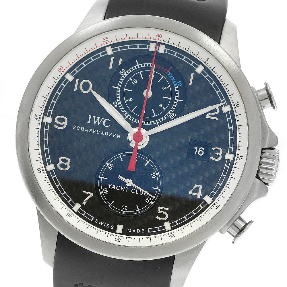 IWC IWC SCHAFFHAUSEN IW390212 ポルトギーゼ ヨットクラブ ボルボ・オーシャンレース 自動巻き メンズ 保証書付き_961940【中古】