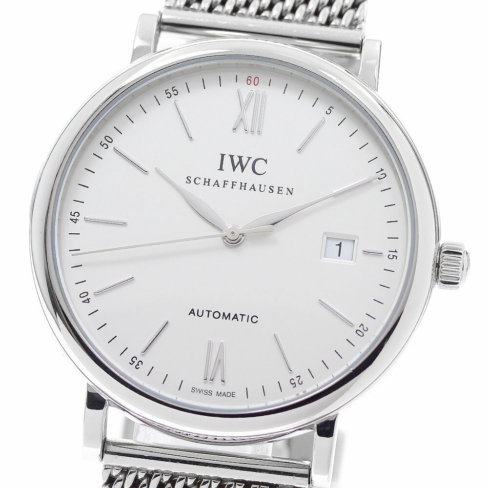 IWC IWC SCHAFFHAUSEN IW356505 ポートフィノ デイト 自動巻き メンズ 保証書付き_962472【中古】