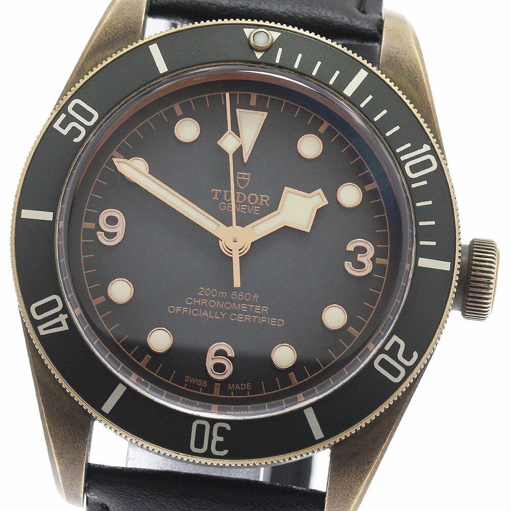 チュードル TUDOR 79250BA ヘリテージ ブラックベイ ブロンズ 自動巻き メンズ 保証書付き_958860【中古】