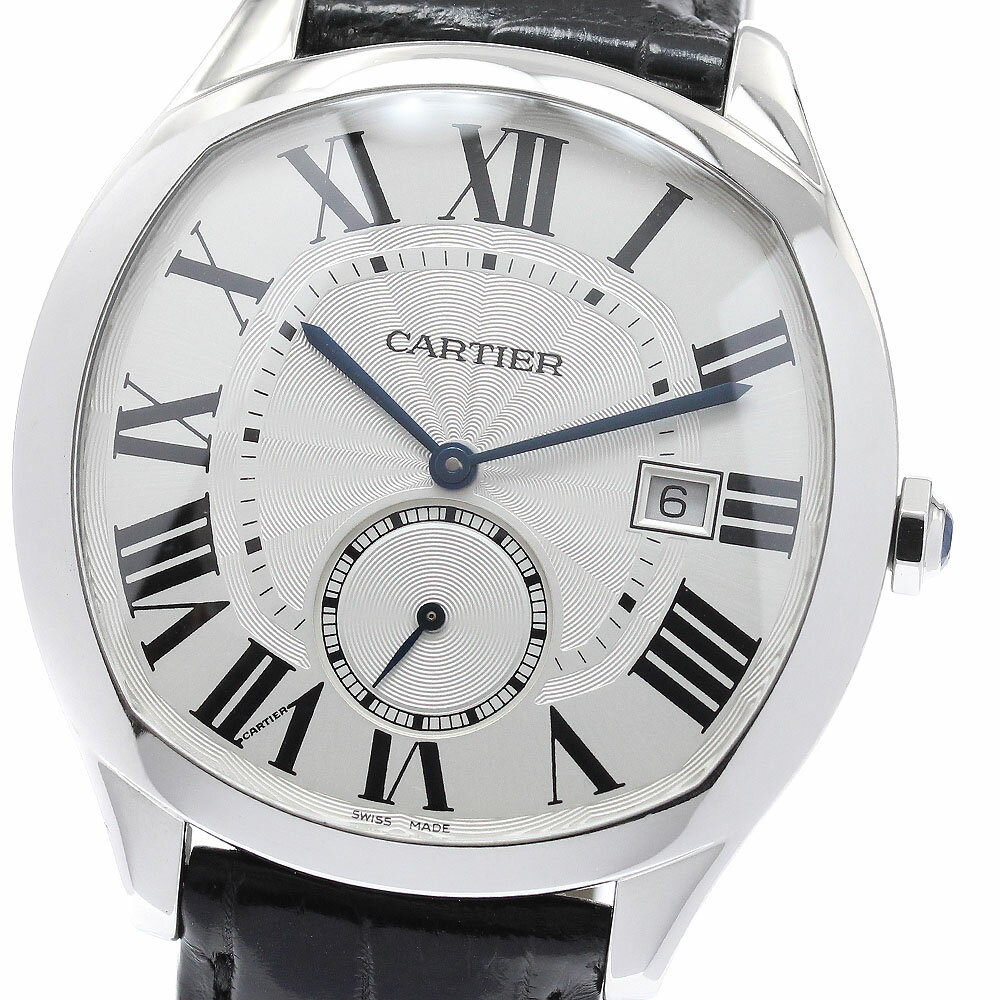 カルティエ CARTIER WSNM0015 ドライブ ドゥ カルティエ スモールセコンド 自動巻き メンズ 保証書付き_961938【中古】