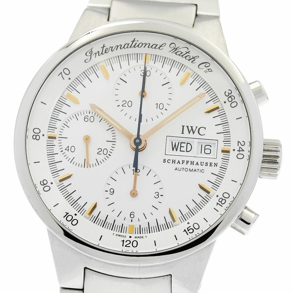 IWC SCHAFFHAUSEN IW370713 GST クロノグラフ デイデイト 自動巻き メンズ 良品 _962520【中古】