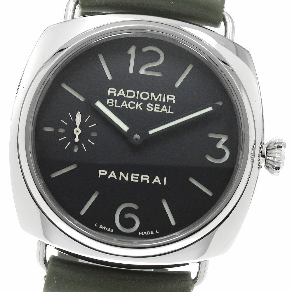 パネライ PANERAI PAM00183 ラジオミール ブラックシール スモールセコンド 手巻き  ...