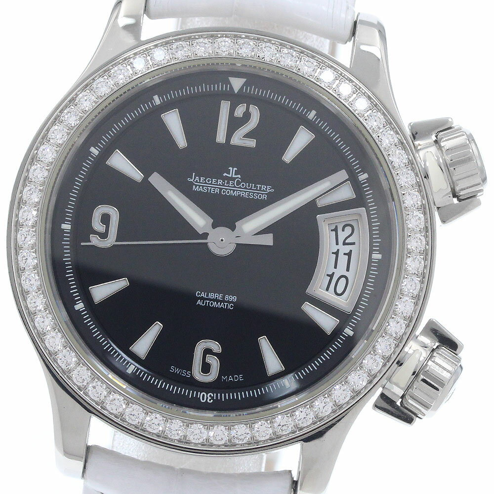 Rakuten - ジャガー・ルクルト JAEGER-LECOULTRE 148.8.37 マスター コンプレッサー レディ ダイヤベゼル デイト 自動巻き レディース 良品 _962476【中古】