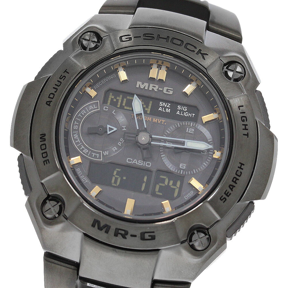カシオ CASIO MRG-7700B-1AJF Gショック MR-G ソーラー電波 メンズ 美品  ...