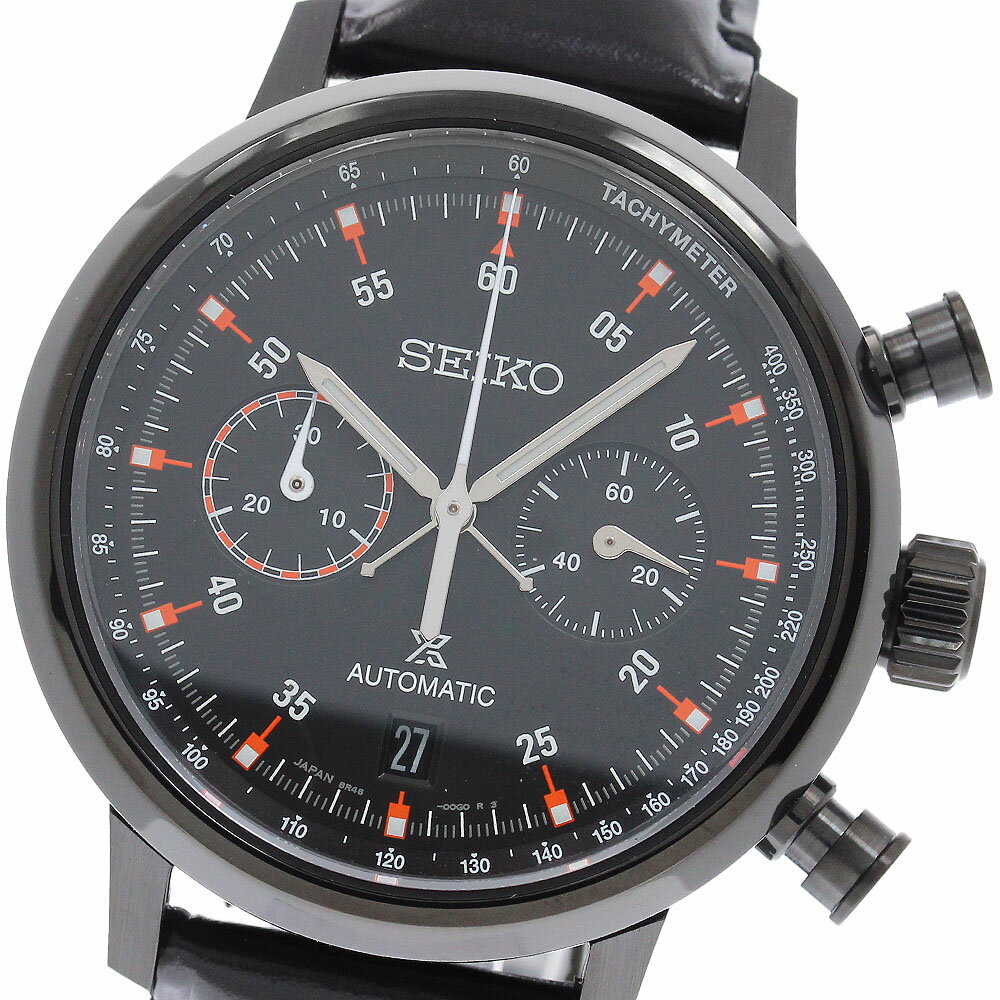セイコー SEIKO SBEC019/8R46-00F0 プロスペックス スピードタイマー メカニカル 世界限定600本 自動巻き メンズ 極美品 内箱付き_963075【中古】