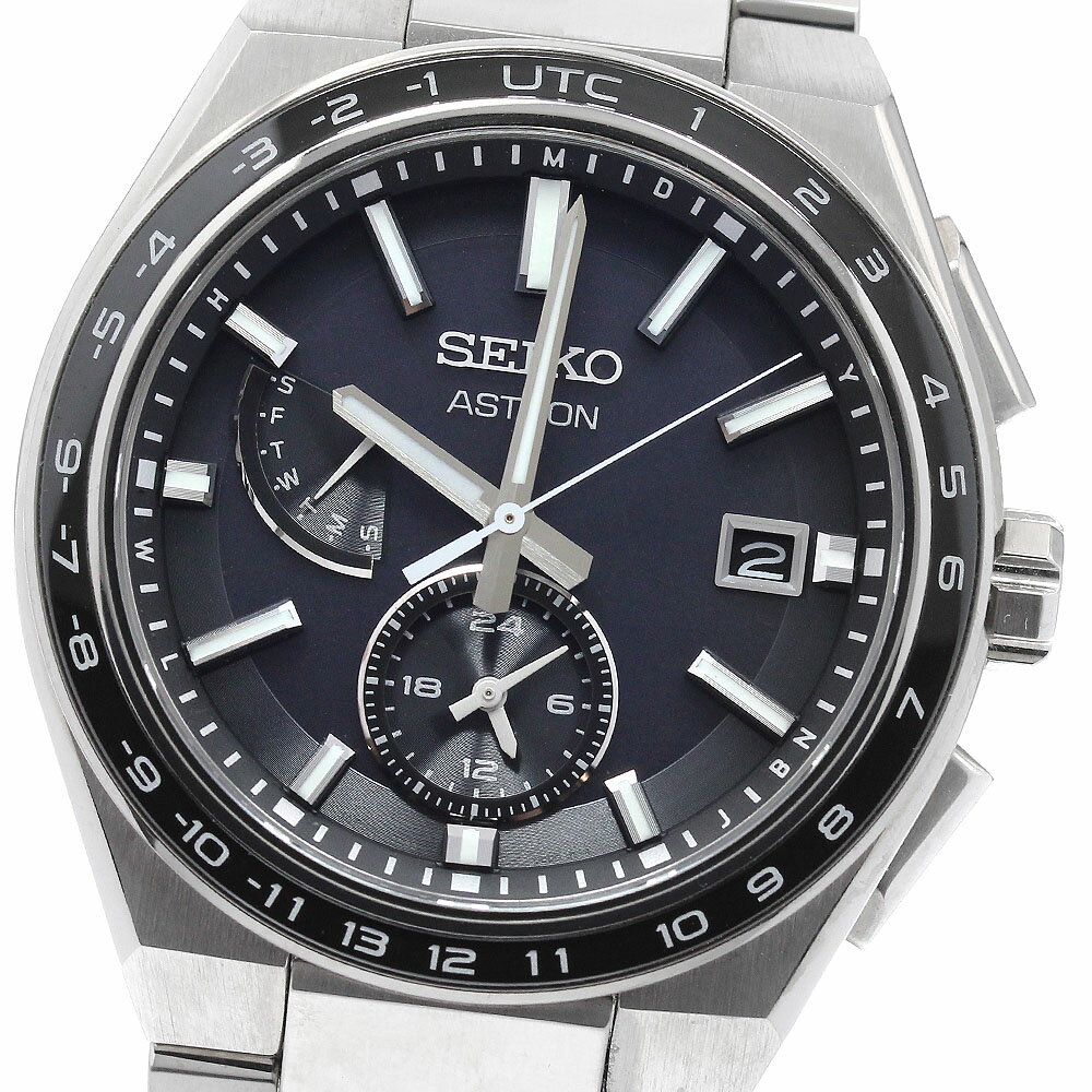セイコー SEIKO SBXY039/8B63-0BB0 アストロン ネクスター ワールドタイム ソーラー電波 メンズ 良品 内箱・保証書付き_963090【中古】