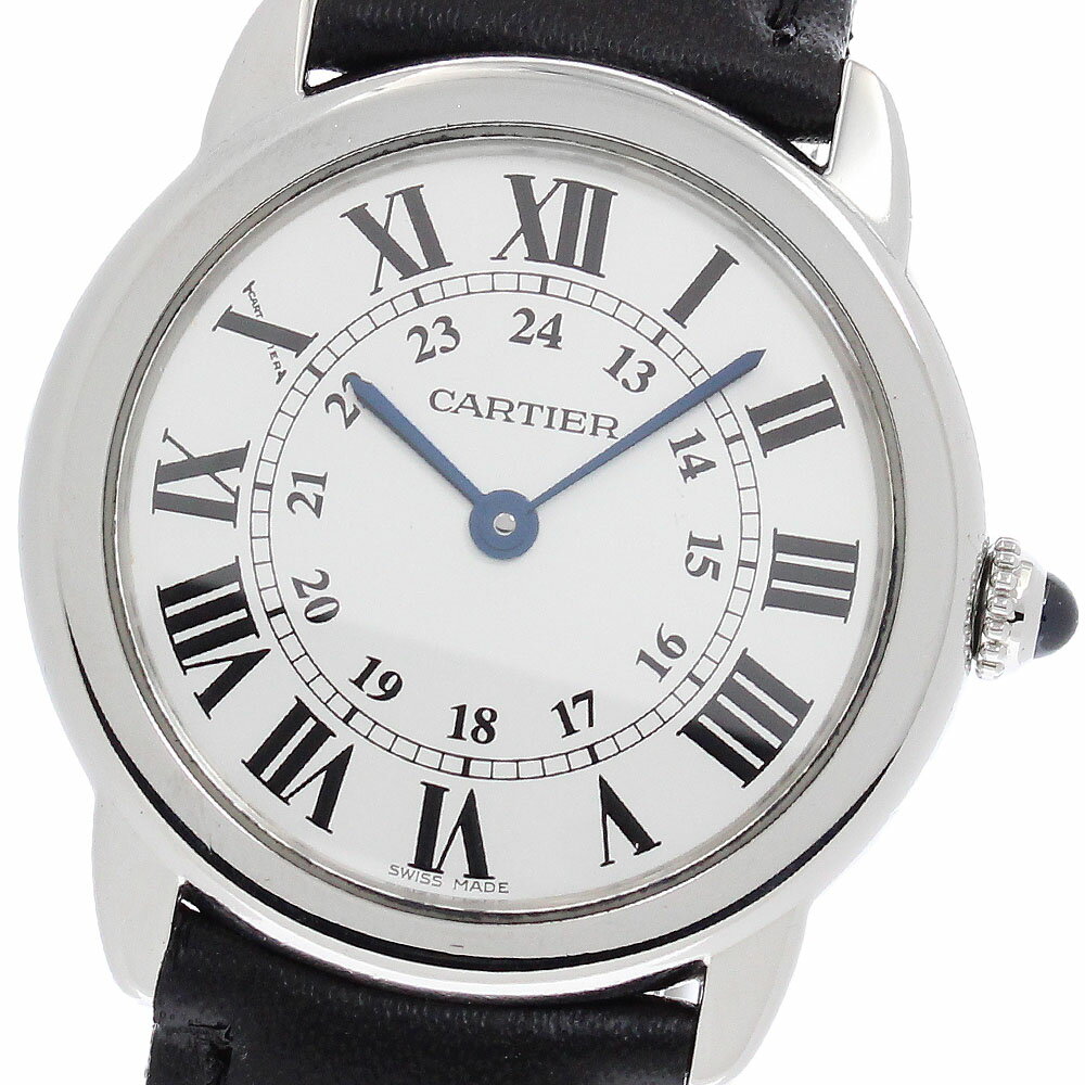 カルティエ CARTIER W6700155 ロンドソロ SM クォーツ レディース _960887【中古】