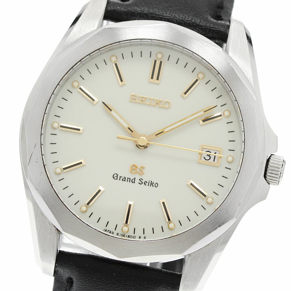 セイコー SEIKO SBGF007/8J56-8010 グランドセイコー デイト クォーツ メンズ _961078【中古】