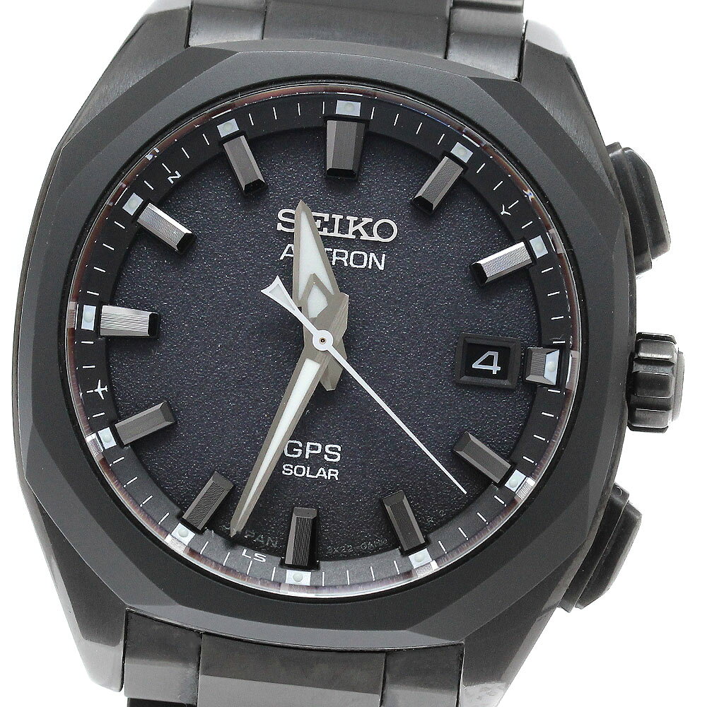 セイコー SEIKO SBXD009/3X22-0AD0 アストロン オリジン デイト GPS ソーラー電波 メンズ 良品 _961630【中古】
