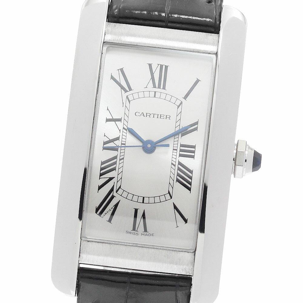 Rakuten - カルティエ CARTIER WSTA0044 タンクアメリカンMM 自動巻き ボーイズ 保証書付き_961922【中古】