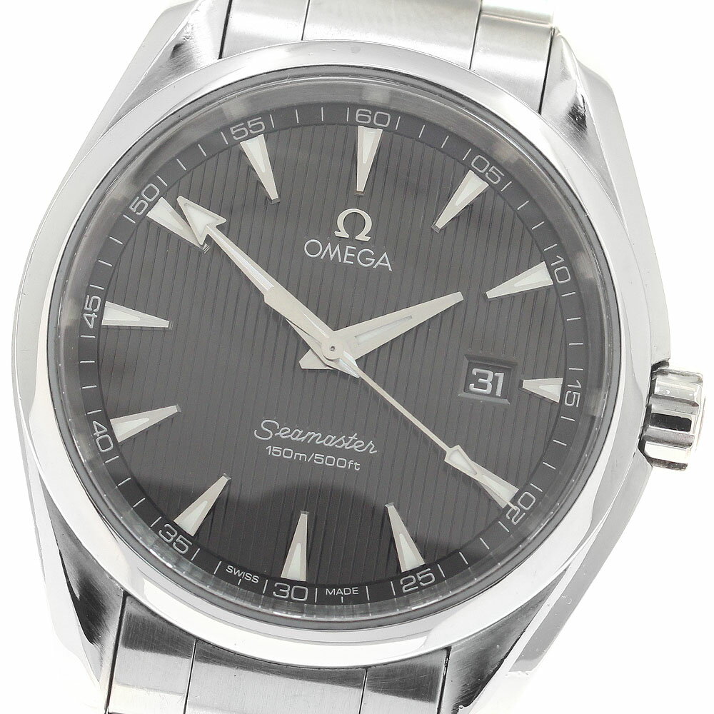オメガ OMEGA 231.10.39.61.06.001 シーマスター アクアテラ デイト クォーツ メンズ _950680【中古】