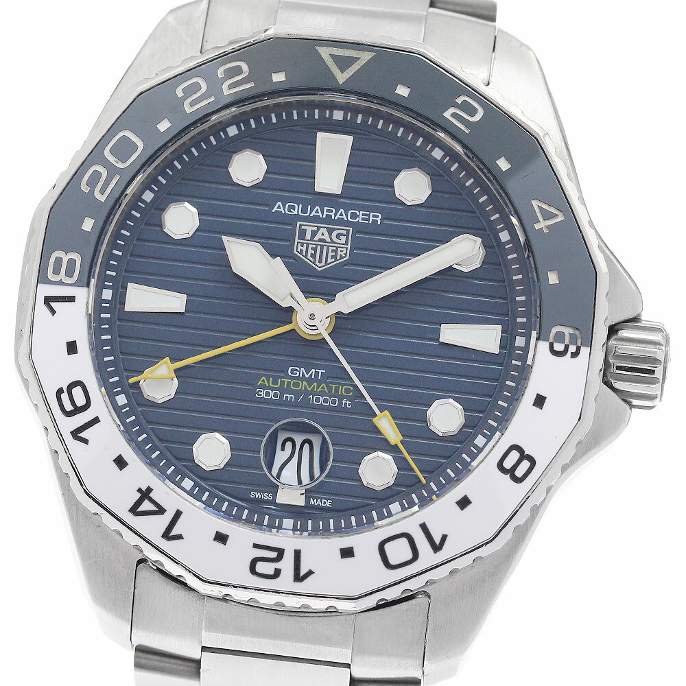 タグホイヤー TAG HEUER WBP2010 アクアレーサー プロフェッショナル 300 GMT 自動巻き メンズ _955002【中古】