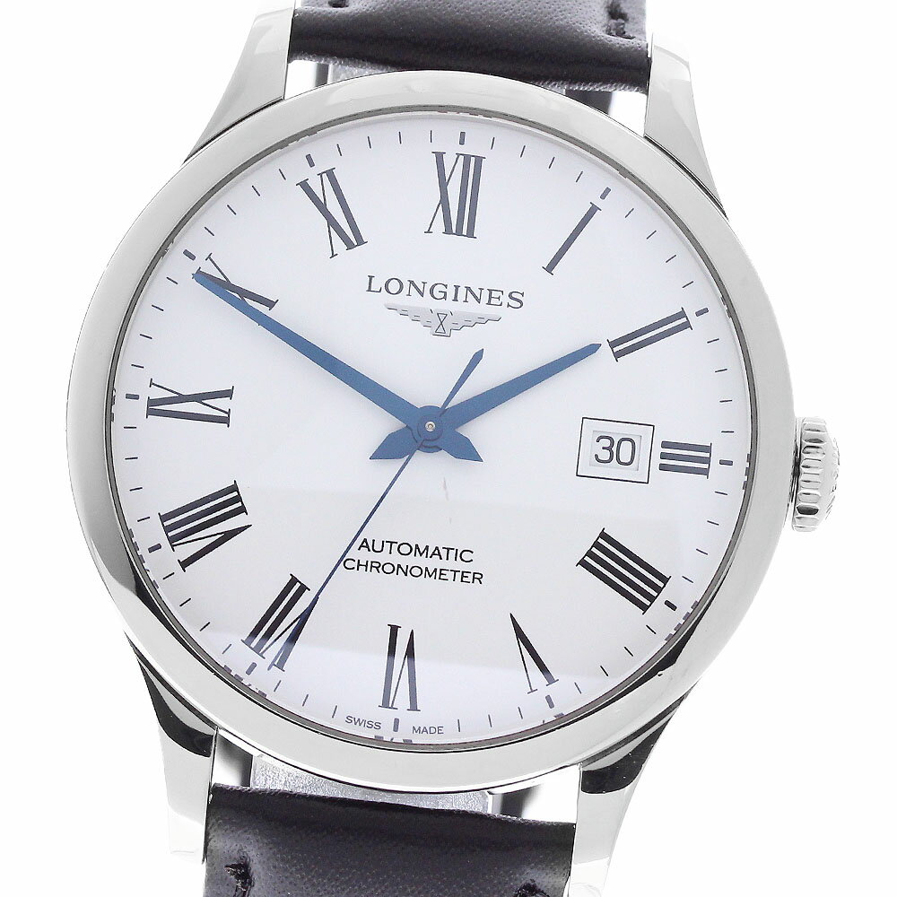 Rakuten - ロンジン LONGINES L2.821.4.11.6 レコード コレクション デイト 自動巻き メンズ _959419【中古】