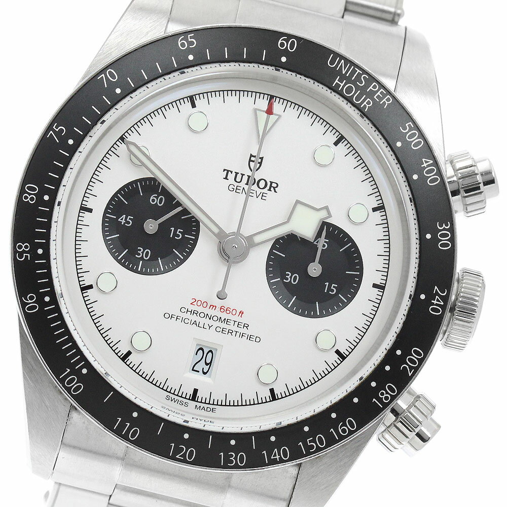 チュードル TUDOR 79360N ブラックベイ クロノ デイト 自動巻き メンズ 良品 _961491【中古】