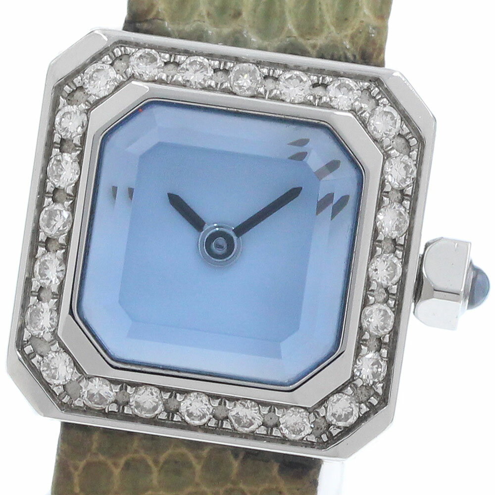 コルム CORUM 137.426.47 シュガーキューブ ダイヤベゼル クォーツ レディース _961651【中古】