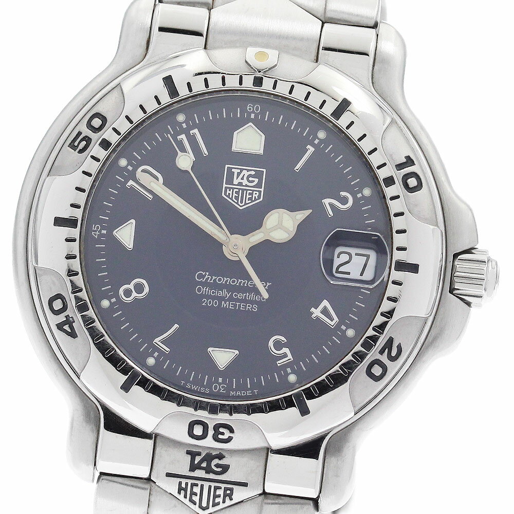 タグホイヤー TAG HEUER WH5113-K1 6000シリーズ デイト 自動巻き メンズ _962659【中古】