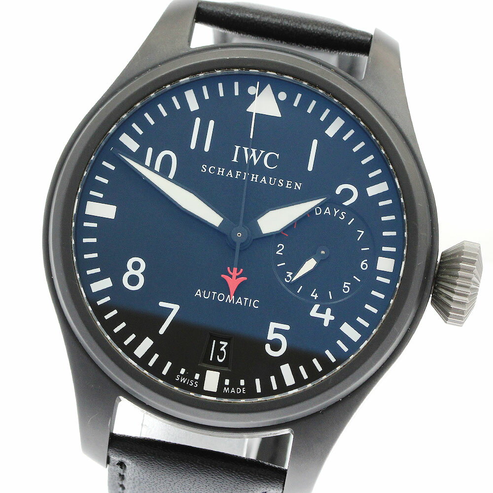 IWC IWC SCHAFFHAUSEN IW501901 ビッグ・パイロット・ウォッチ トップガン 自動巻き メンズ 良品 保証書付き_962873【中古】