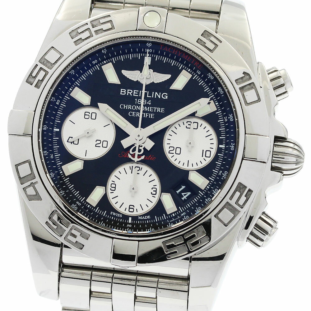 Rakuten - ブライトリング BREITLING AB0140 クロノマット41 クロノグラフ デイト 自動巻き メンズ _960596【中古】