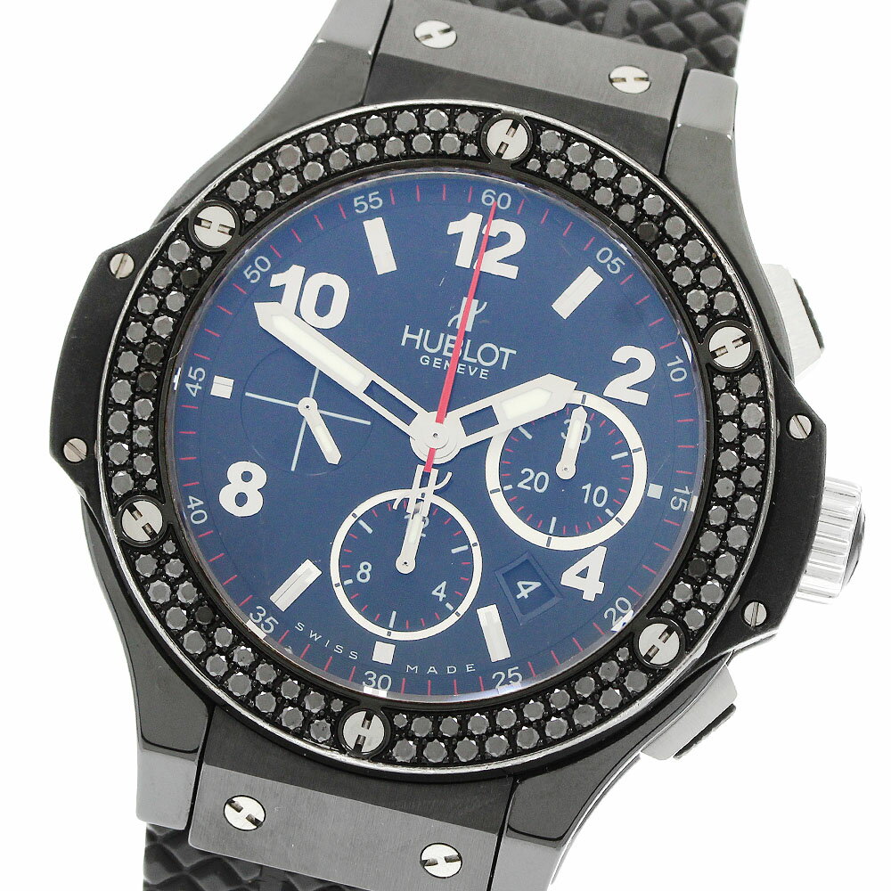 Rakuten - ウブロ HUBLOT 301.CV.130.RX.110 ビッグバン ブラックマジック ダイヤベゼル 自動巻き メンズ 保証書付き_962146【中古】