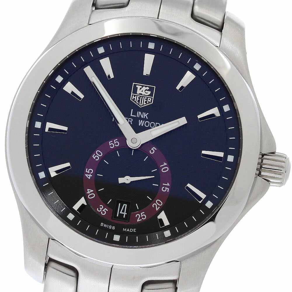 タグホイヤー TAG HEUER WJF211D リンク タイガーウッズモデル キャリバー6 自動巻き メンズ 美品 _963279【中古】