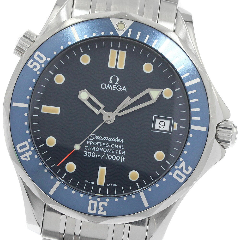 オメガ OMEGA 2531.80 シーマスター300 デイト 自動巻き メンズ _952276【中古】
